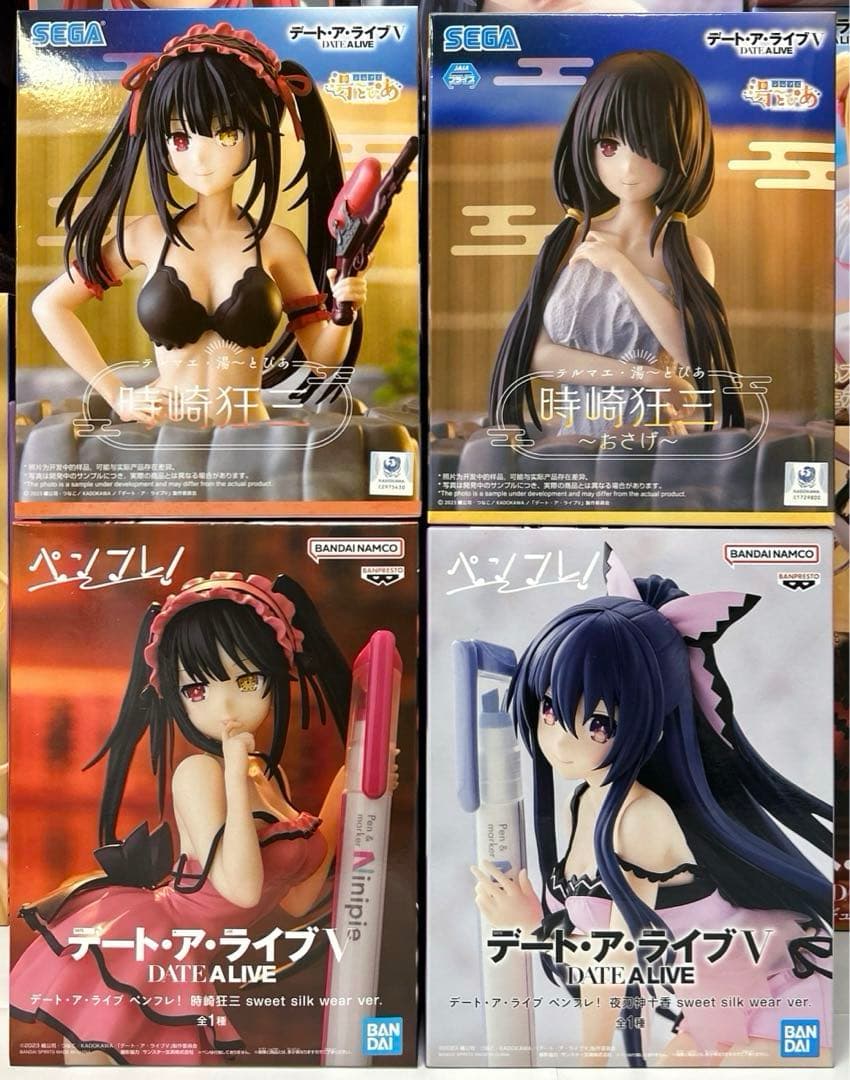 デート・ア・ライブ フィギュア20点セットまとめ売り　匿名配送込み　新品未開封