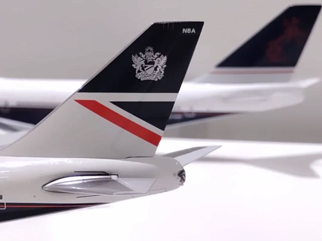 British Airways 747-800 架空 1/400