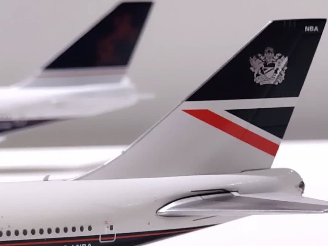 British Airways 747-800 架空 1/400