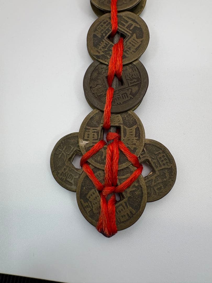 中国美術　五帝銭幣剣　古銭 古錢で作った剣　中国古銭　順治通寶　道光通