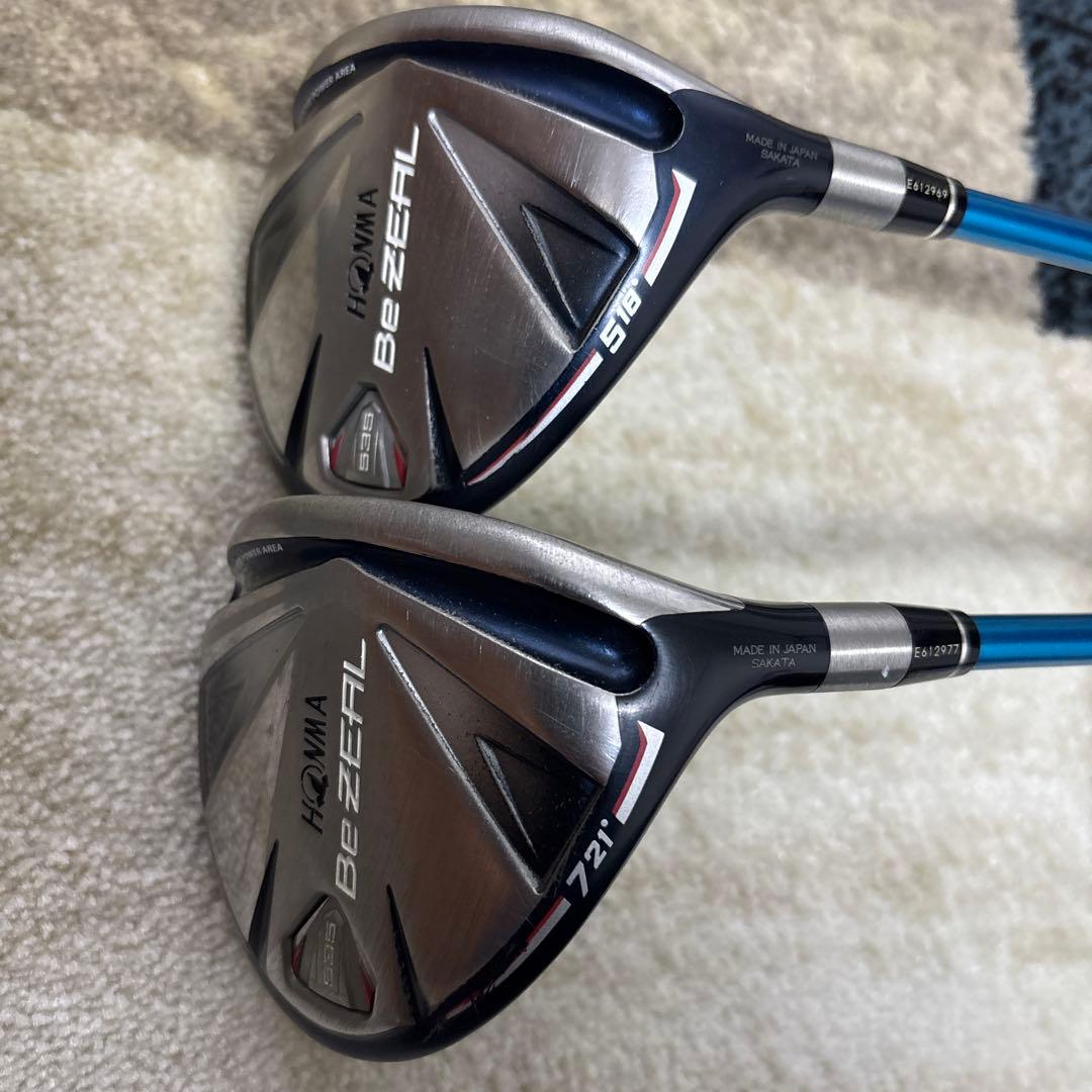 【値下げ】本間　【特注】TOUR WORLD TW737 2本セット　カバー付き