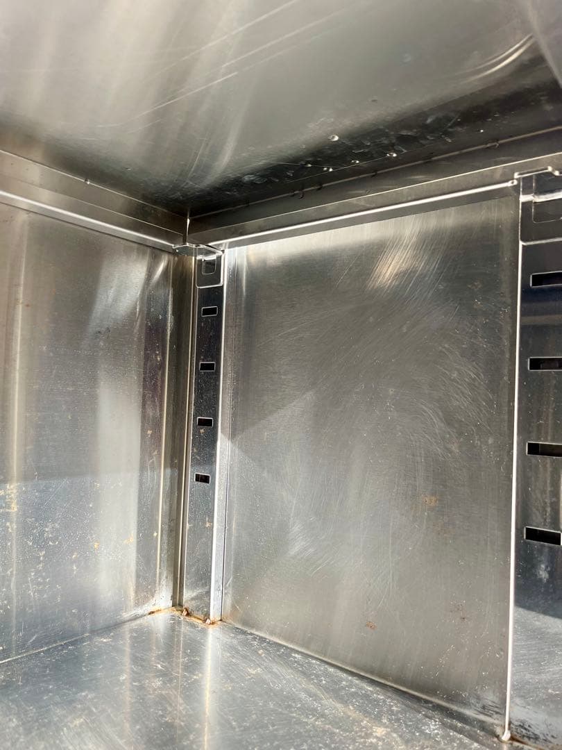 ステンレス作業台 調理台 キャビネット　中棚付き　540×360×800