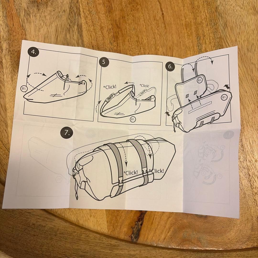 シマノプロ SHIMANO PRO DISCOVER ハンドルバーバッグ グレイ