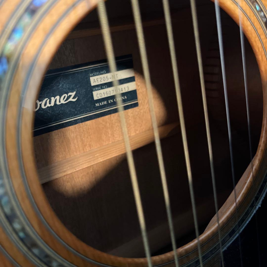 【値下げしました】Ibanez AE205 エレアコ