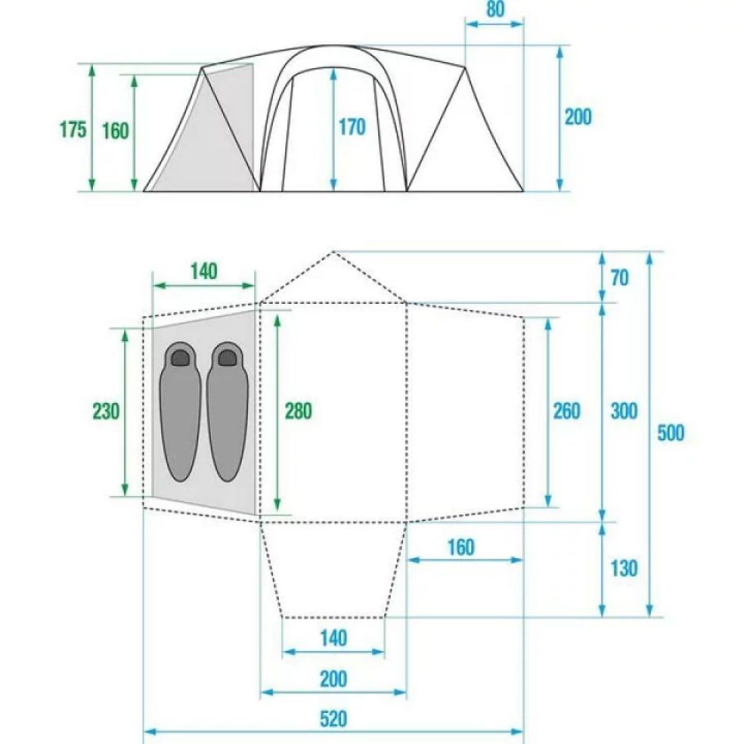 新品タグ付★ノースフェイス テント ノーチラス2×2 NV22203 NT