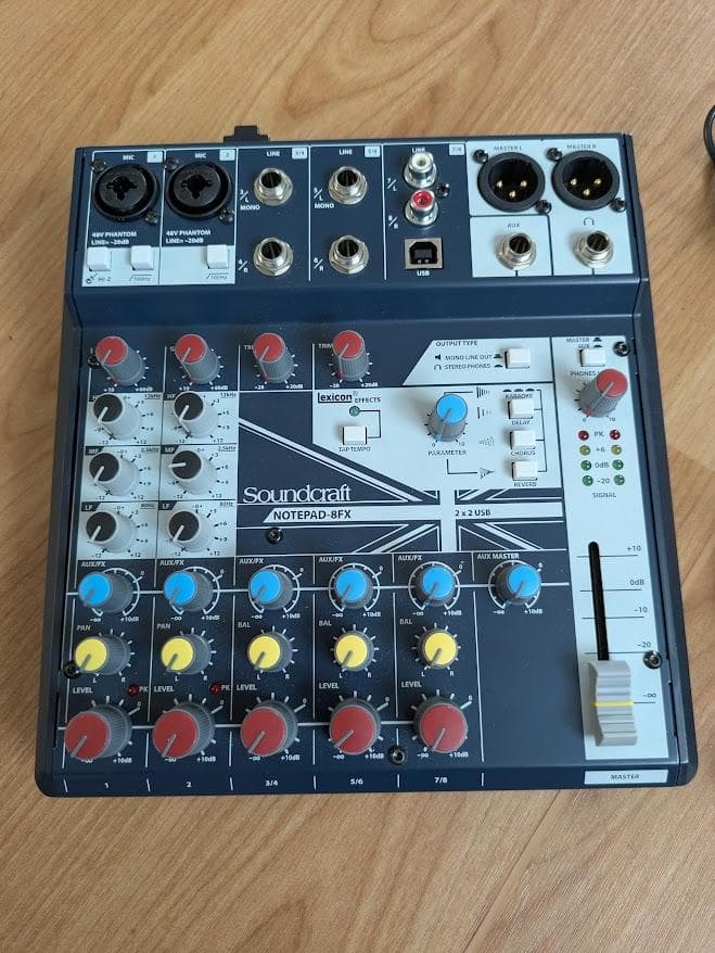 ＊お値下げ不可　Soundcraft NOTEPAD-8FX アナログミキサー