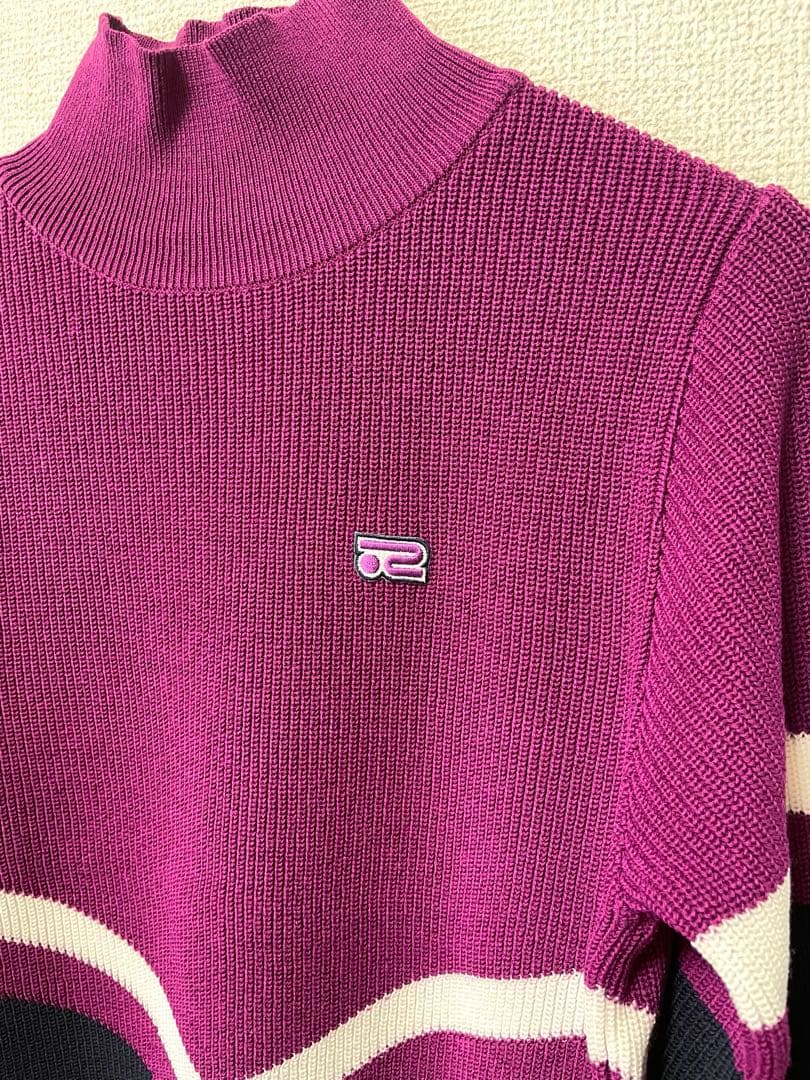 Rosasen ロサーセン ハイネックニット ストレッチ プリーツスカート2点