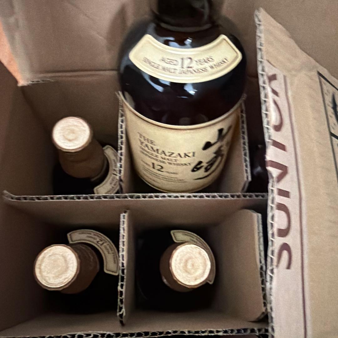 山崎12年700ml 10本入箱付き