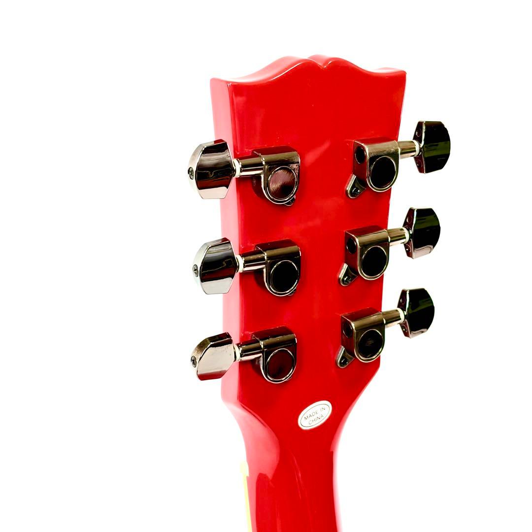 未使用　MAISON レスポールカスタム　レッド　ギブソンヘッド　セットネック