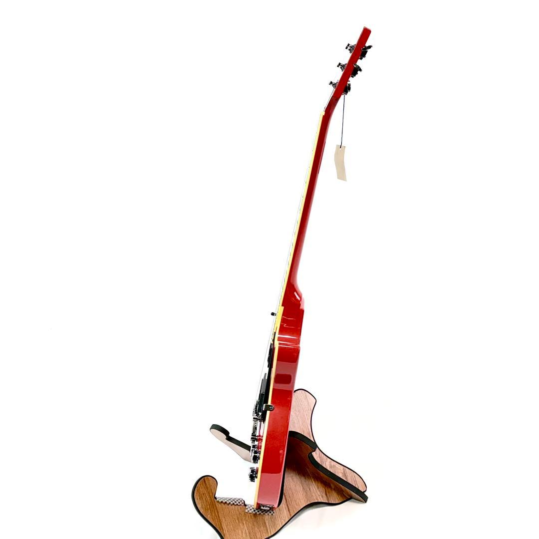 未使用　MAISON レスポールカスタム　レッド　ギブソンヘッド　セットネック