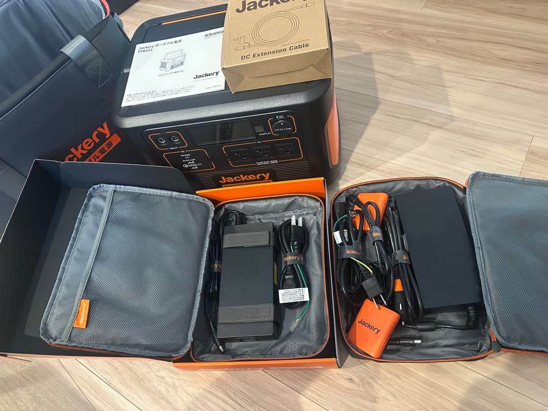 Jackery ポータブル電源 1500 PTB152 付属品多数
