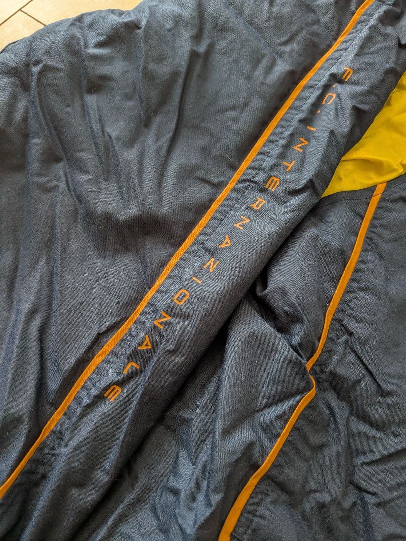 ヴィンテージNike01/02インテルハーフベンチコートネイビー