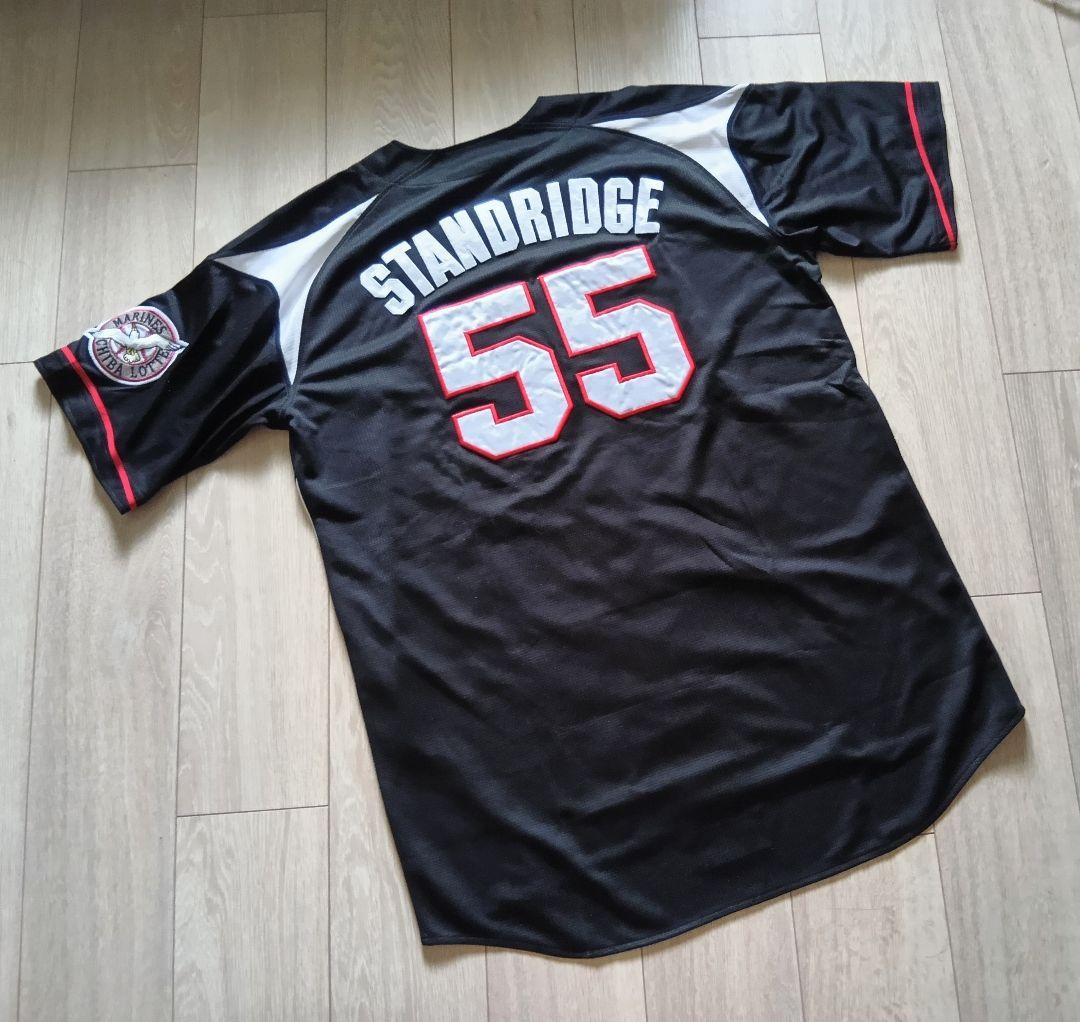 【レア】ロッテ　マリーンズ　スタンリッジ　ユニフォーム　デサント　フリー