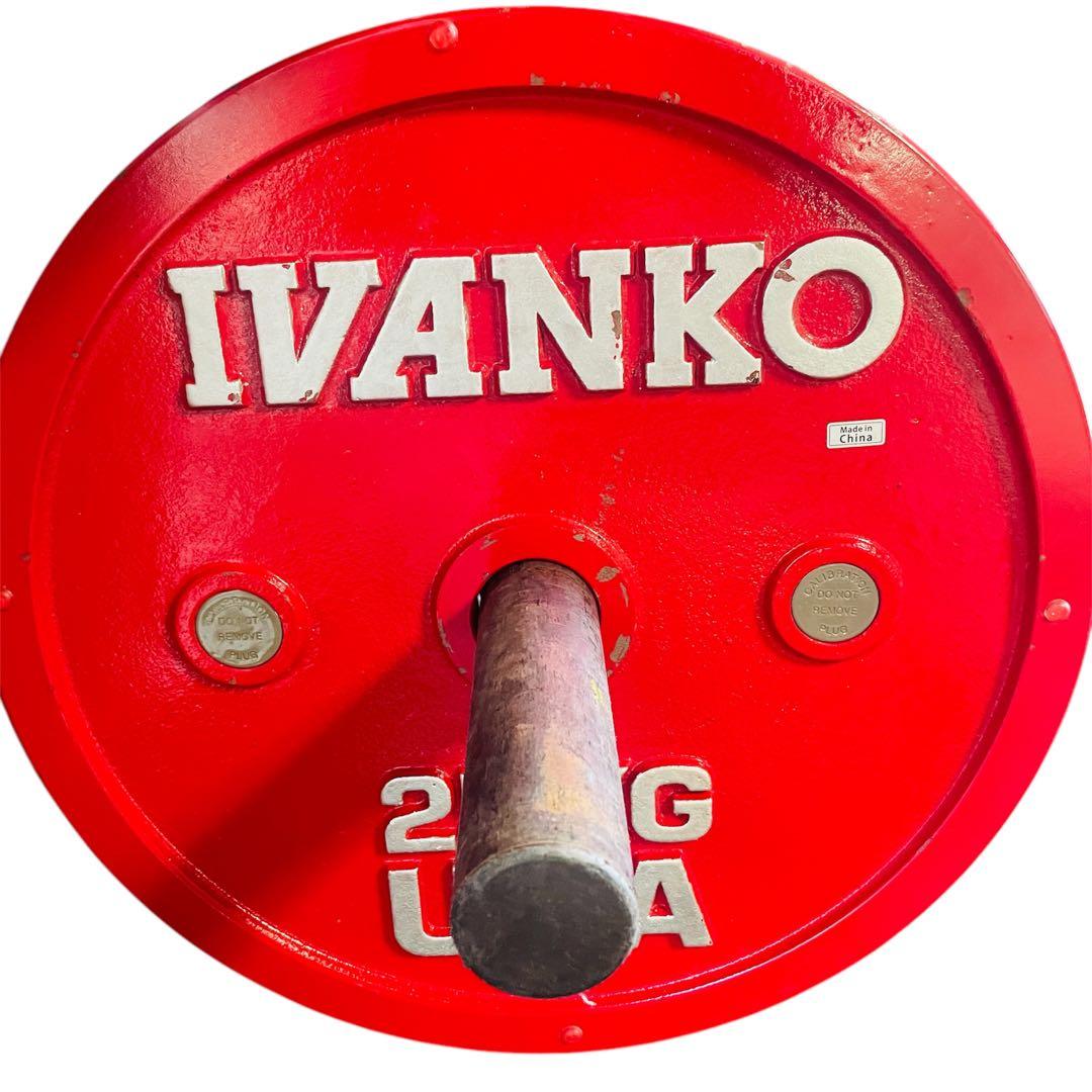 IVANKO バーベルプレート 25kg 2枚