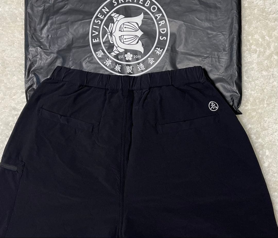 EVISENSKATBOARD LIGHT QUILTING PANTS新品XL