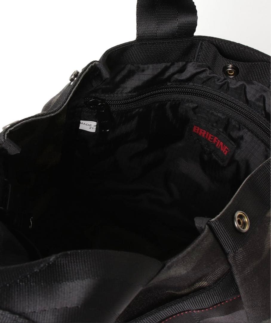新品未開封 BRIEFING ZOZO CART TOTE マルチカモ ブラック