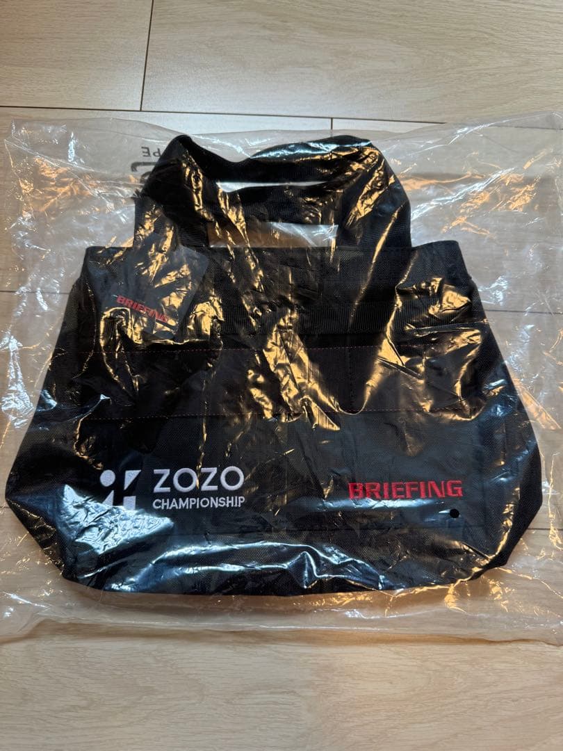 新品未開封 BRIEFING ZOZO CART TOTE マルチカモ ブラック