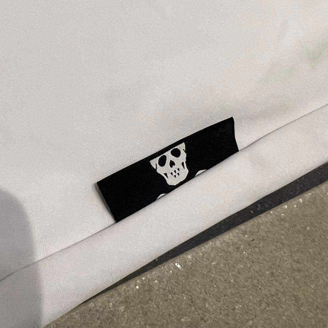 MARK&LONA マークアンドロナ　モックネック　半袖シャツ　ロゴ　XL 50