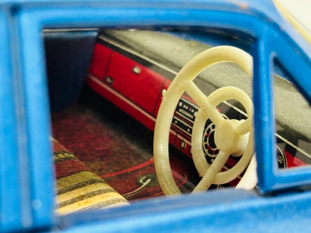 ミ*読様 野村トーイ当時物ブリキ☆トヨタカローラ 1100大型27㎝1968年製