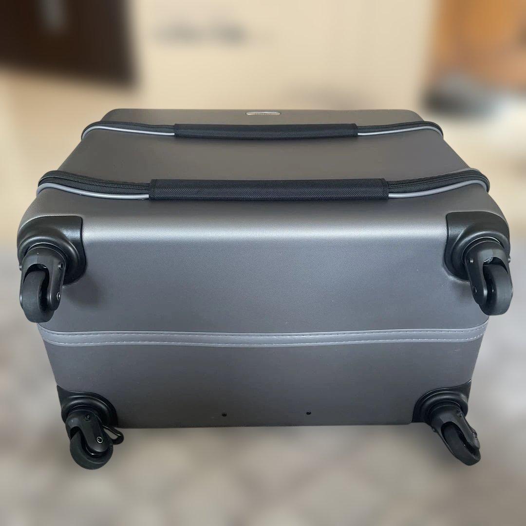 レア　OSOTO グレー スーツケース 4輪キャスター Lサイズ