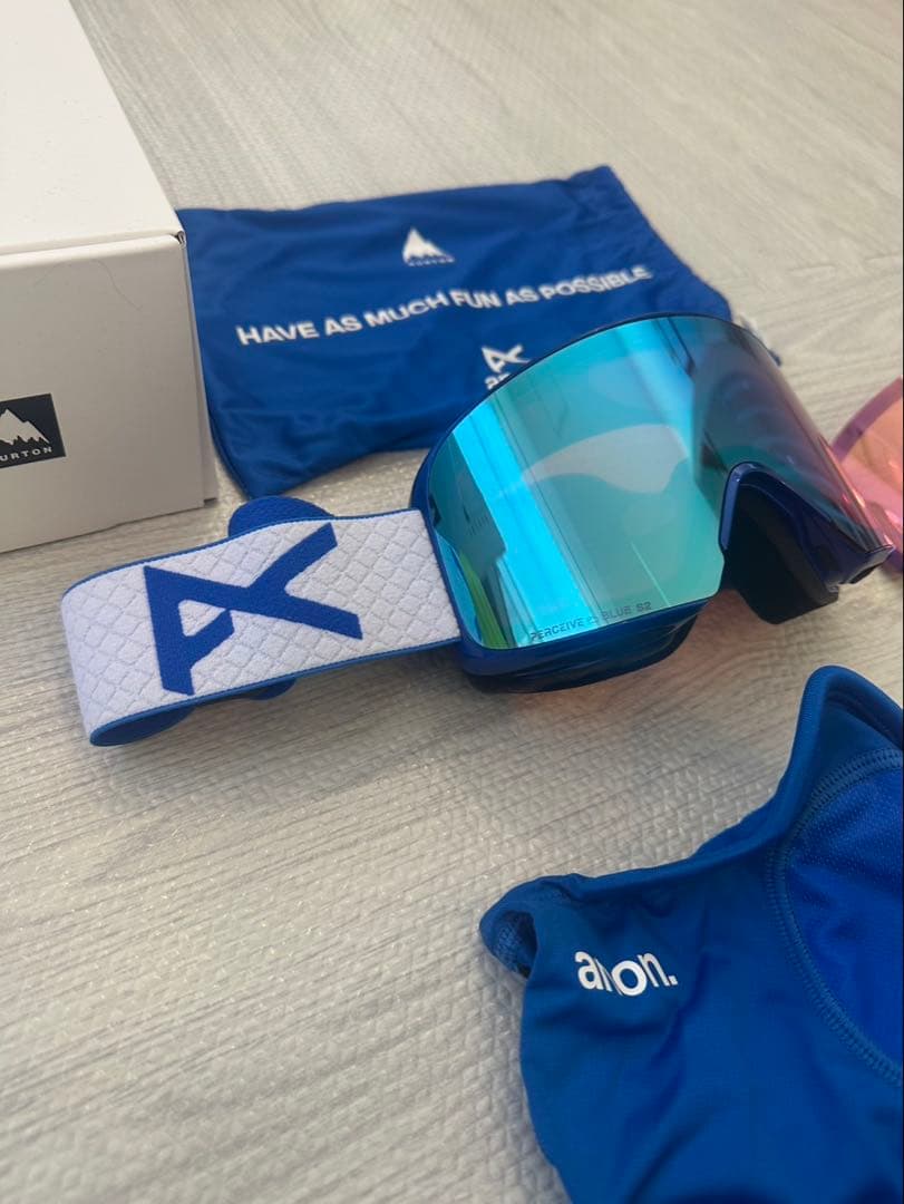 【新品】BURTON anon ゴーグル M6 スペアレンズ付き