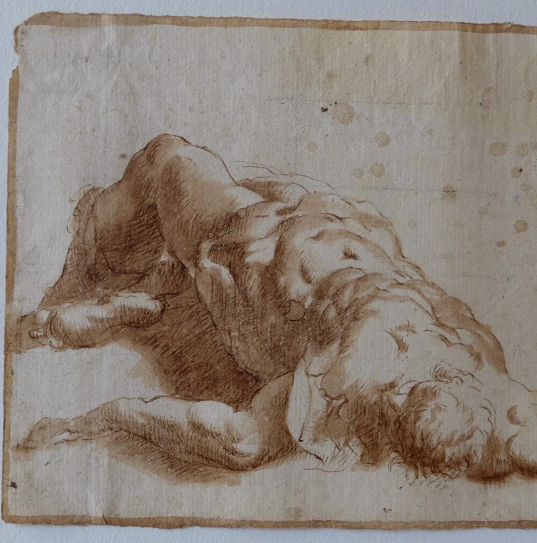 ☆素描☆ 十字架から降ろされたイエス　17世紀イタリア