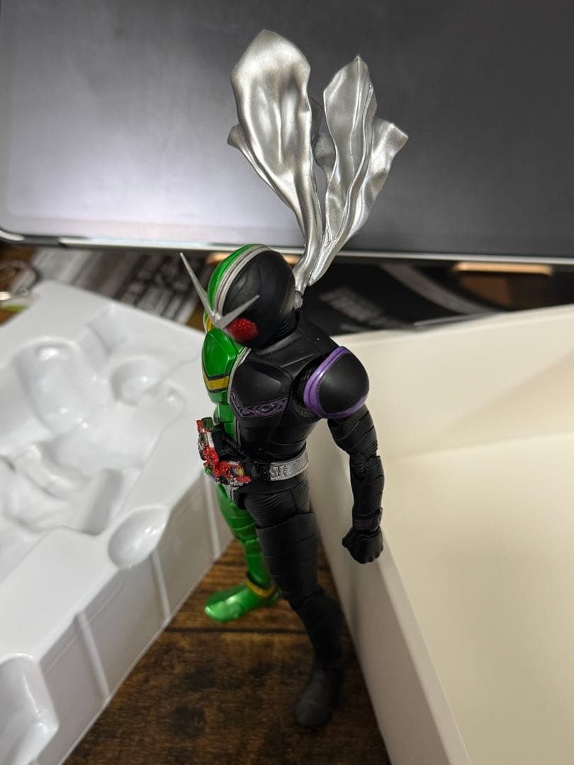 最安値！真骨彫 仮面ライダーWサイクロンジョーカー