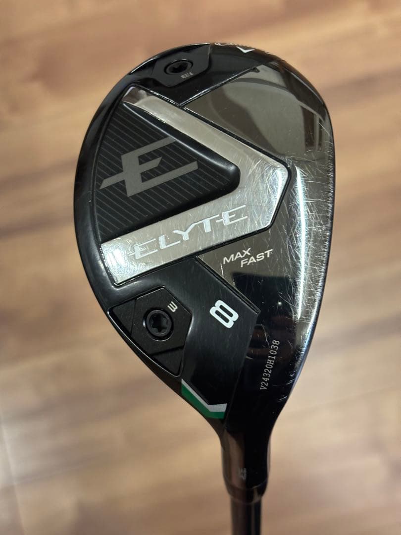 キャロウェイ エリート MAX FAST ユーティリティ　U8 ヘッドカバー付き