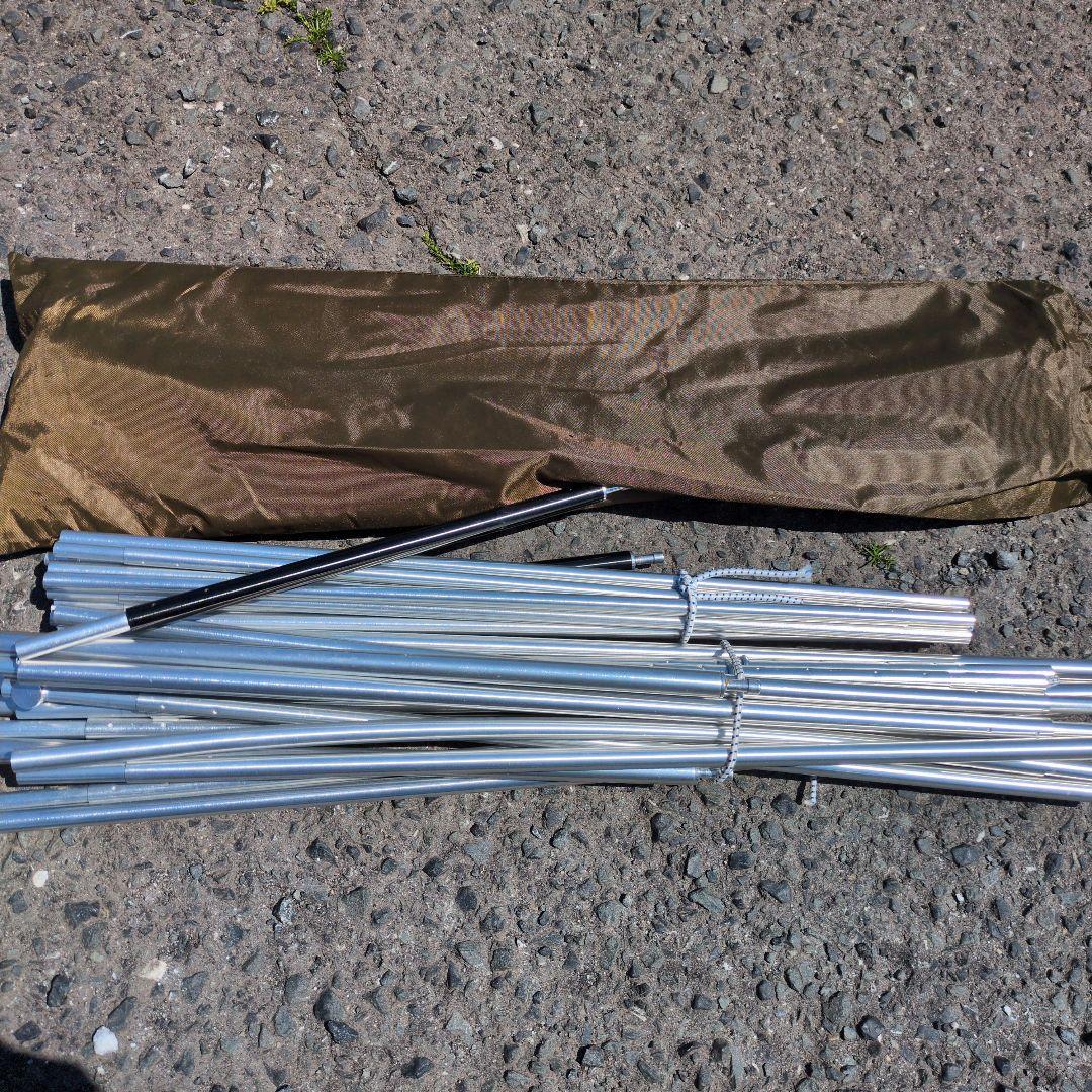 【美品】Coleman アテナワイドツーリング 130 バイク グランドシート付