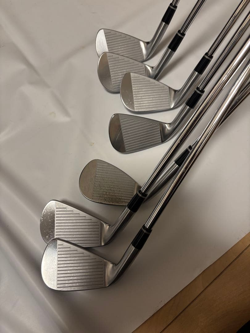 ★中古美品★PRGR アイアンセット　5-9、P、58° ※パターオマケします！