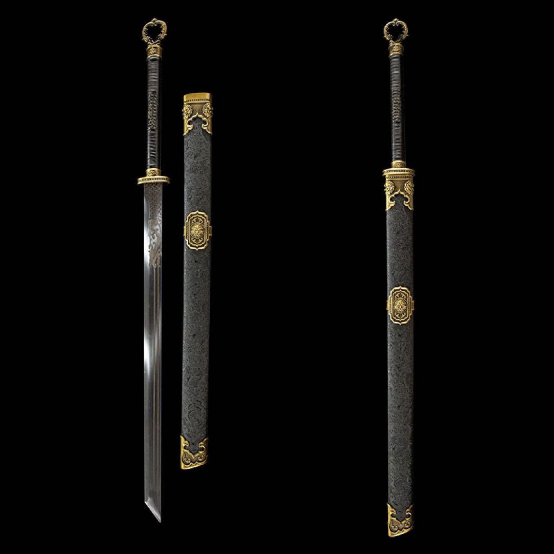 環首唐刀 模造刀 居合刀 武士道 武具 漢剣 唐刀 龍泉剣 手鍛造打