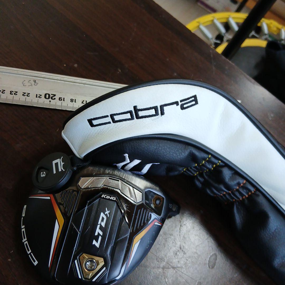 コブラltdx3番ウッドヘッドのみカバー付き