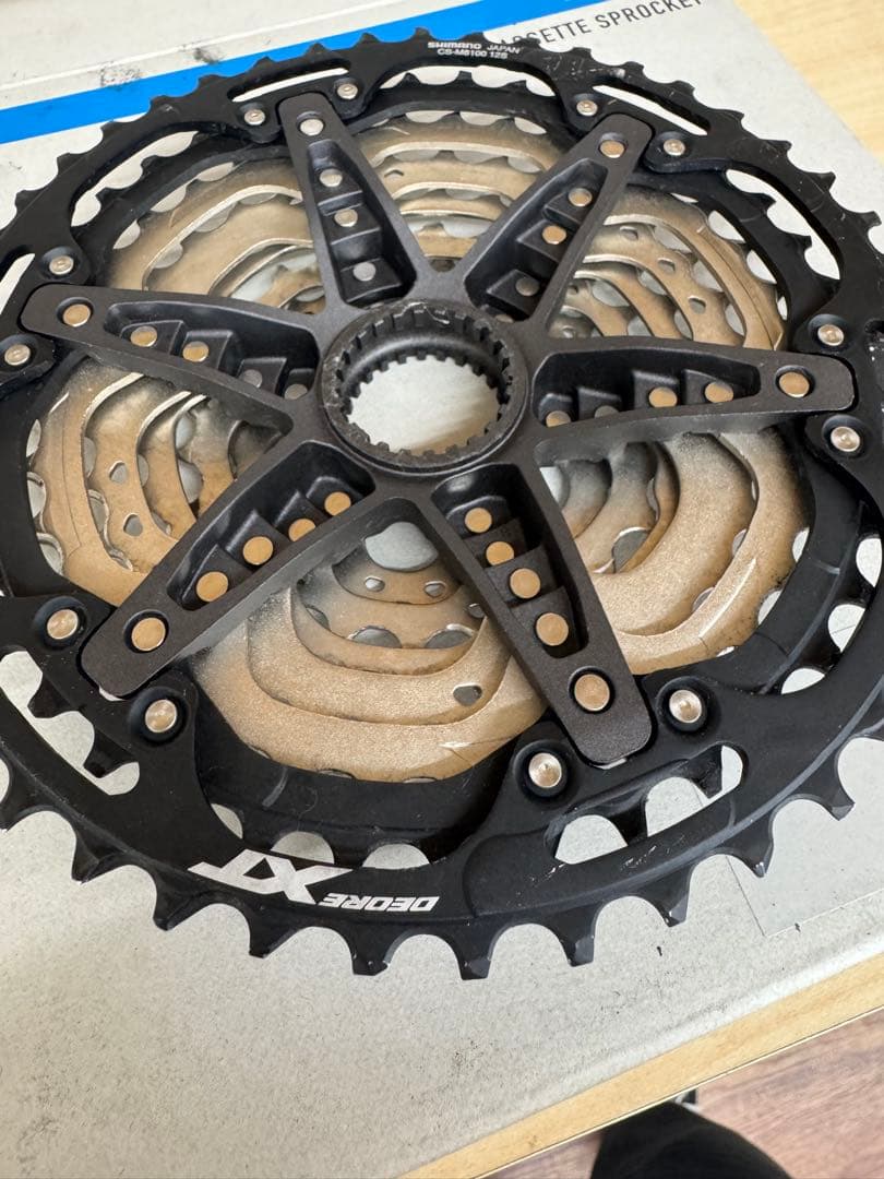 パーツ CS-M8100 10-45t 12s Shimano DEORE XT