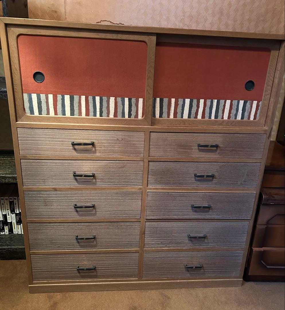 【美品】昭和レトロ　物入れミニタンス