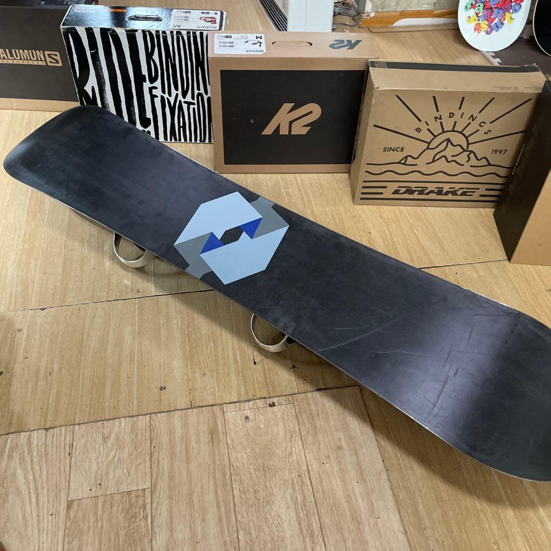 BURTON×JOYRIDE　バートンスノーボードセット　バインディング付