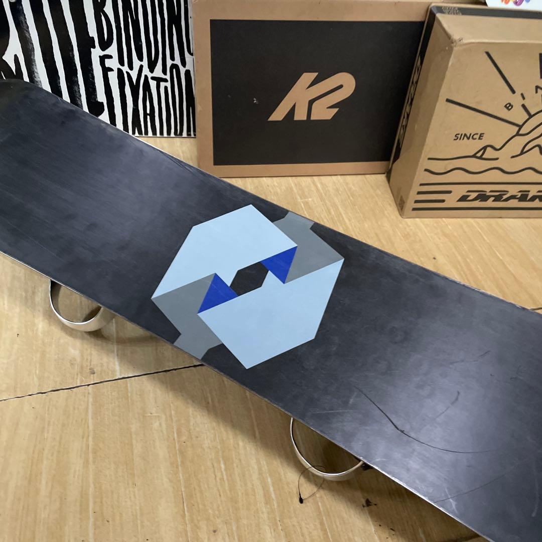 BURTON×JOYRIDE　バートンスノーボードセット　バインディング付