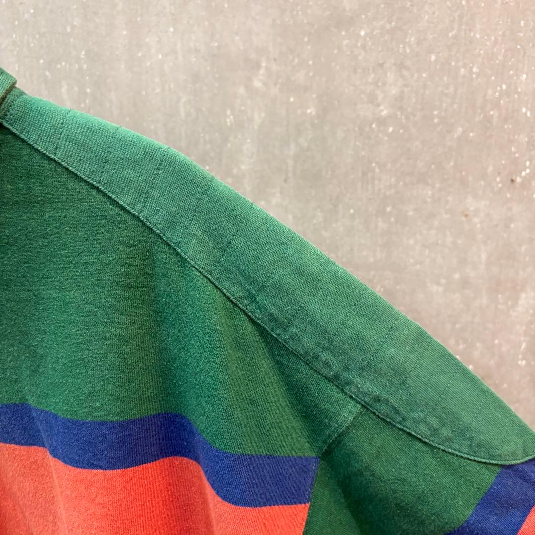 90s OLD GAP ラガーシャツ オールドギャップ ポロシャツ 長袖