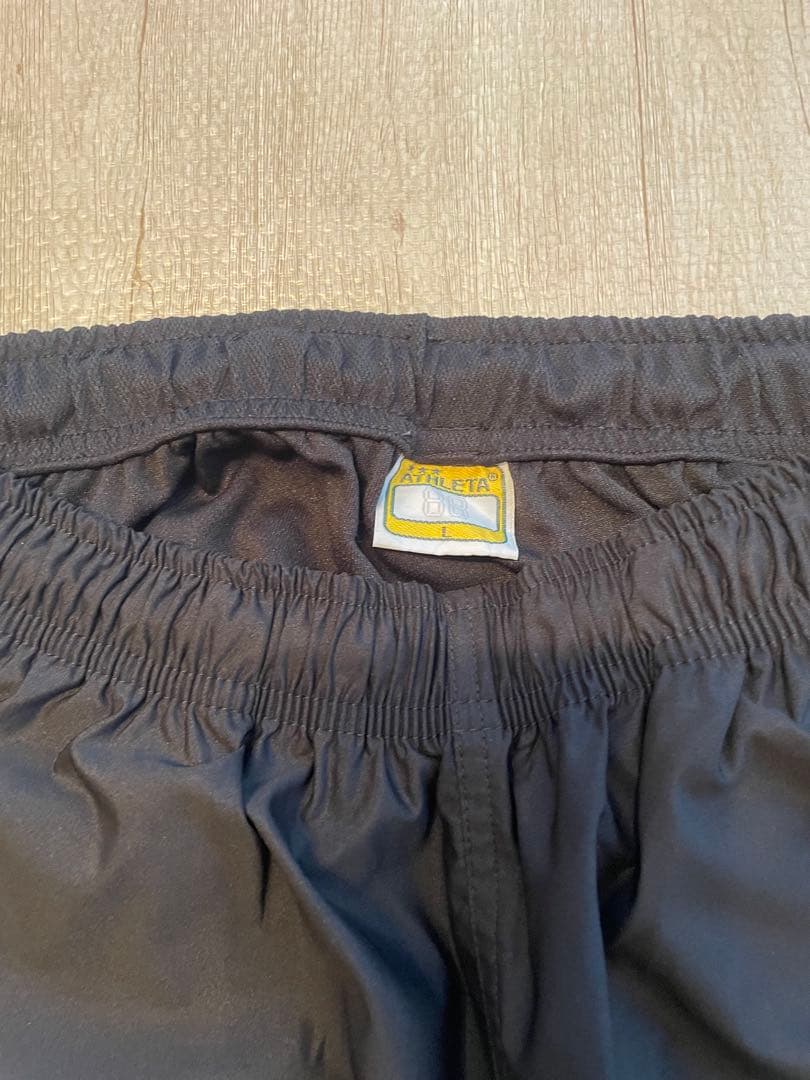 ATHLETA ピステ上下 Lサイズ ブラック　冬用ウェアセットアップ　Mサイズ