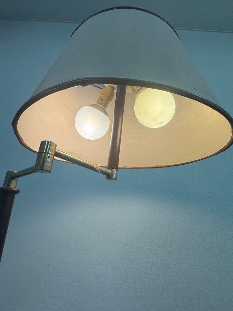 池田製作所 フロアスタンド 照明ランプ ヴィンテージ クラシカル アーム可動