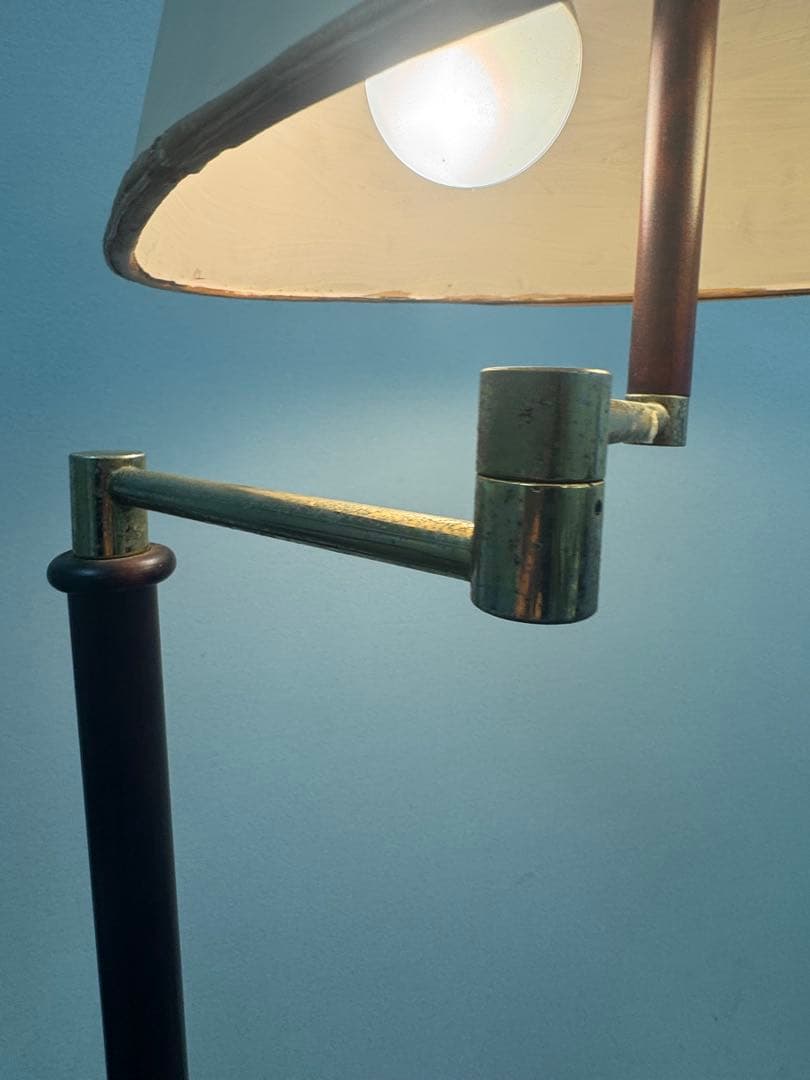 池田製作所 フロアスタンド 照明ランプ ヴィンテージ クラシカル アーム可動