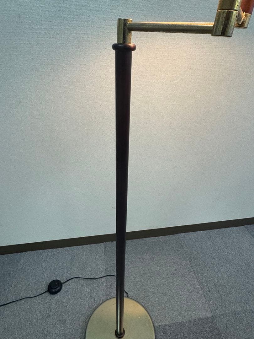 池田製作所 フロアスタンド 照明ランプ ヴィンテージ クラシカル アーム可動