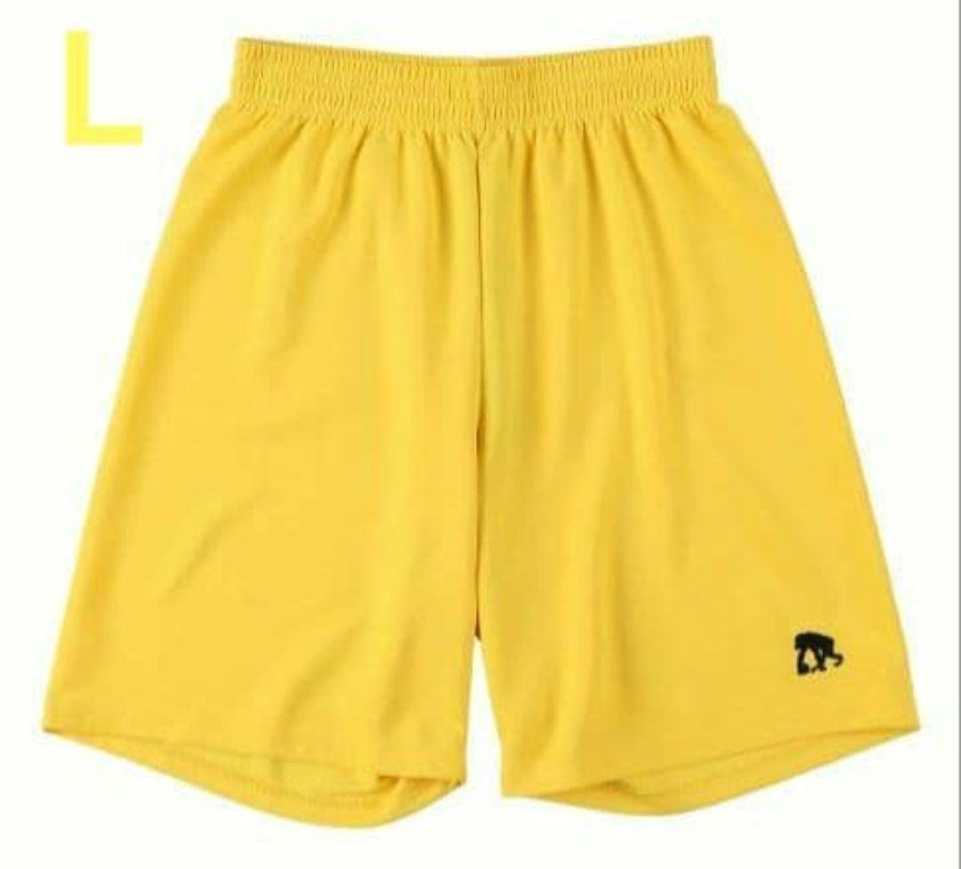 【新品未開封品】エゴザル　バスパン　ロンT　セット　黄色　白　Ｌ　バスケ