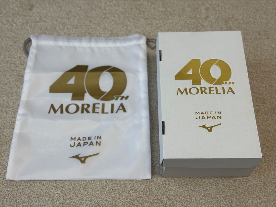 MORELIA サッカーシューズ 40周年記念モデル ホワイト