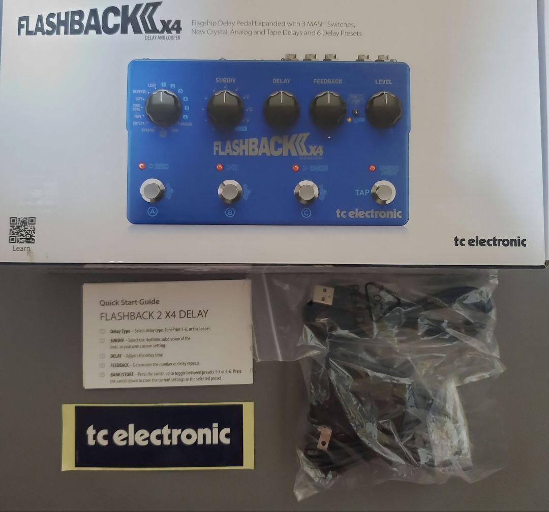 TC Electronic FLASHBACK 2 X4 ディレイエフェクター