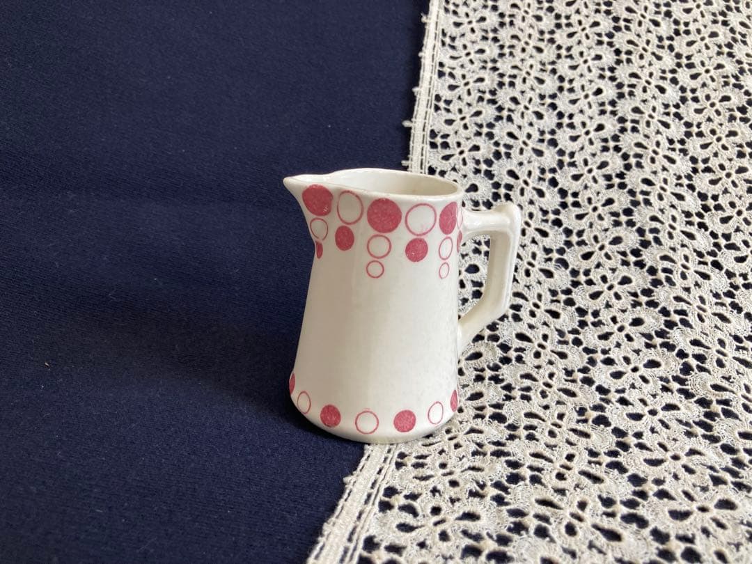 フランスアンティーク クレイユモントロー ミルクピッチャー