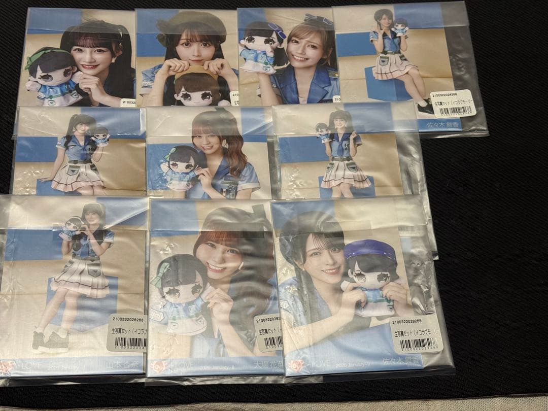 =LOVE イコラブ 生写真 モーリーファンタジーコラボ④ 10パック 未開封