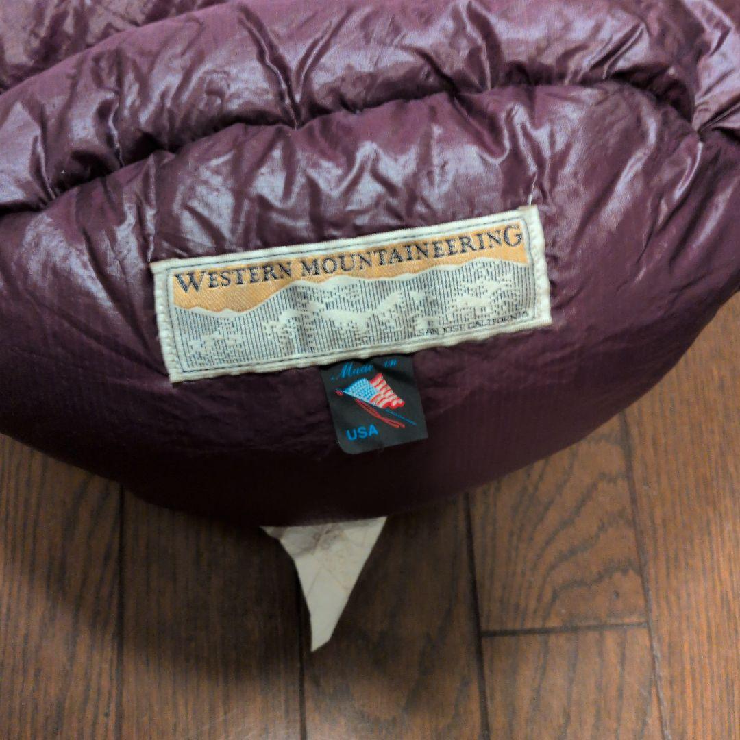 Western Mountaineering 寝袋 ウルトラライト5\"7フィート