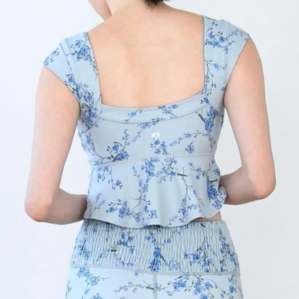 【新品】ネット限定品 スカーラ スプリングフラワーグレースブラトップ Lサイズ
