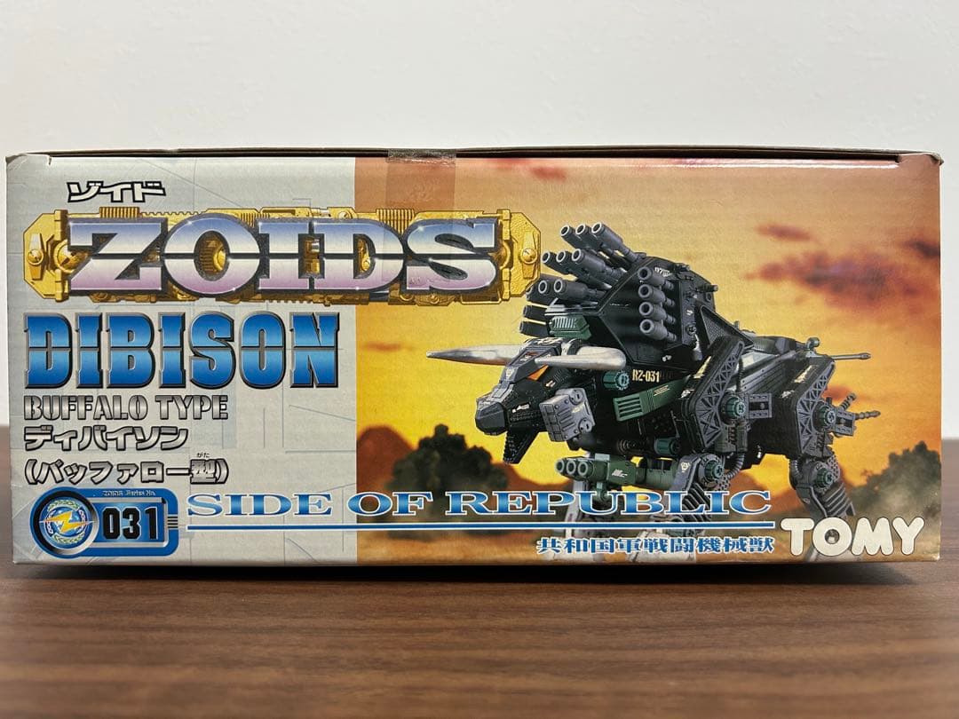 美品 未開封未組立 ゾイド ディバイソン RZ-031 トミー