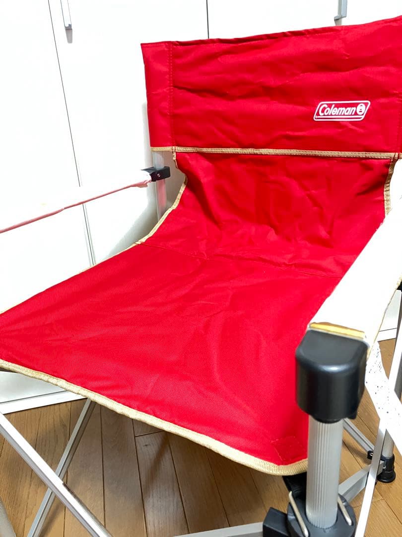 コールマン ツーウェイキャプテンチェア レッド